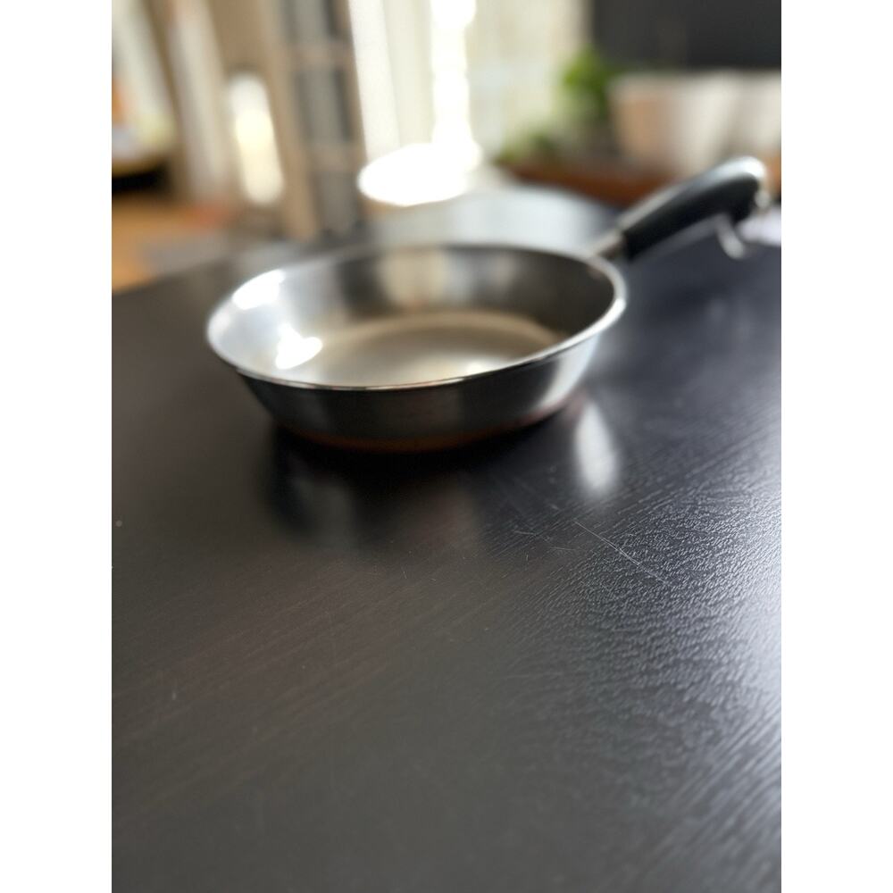 Vintage Revere Ware 7” Copper Bottom Skillet Fry Pan Clinton IL USA